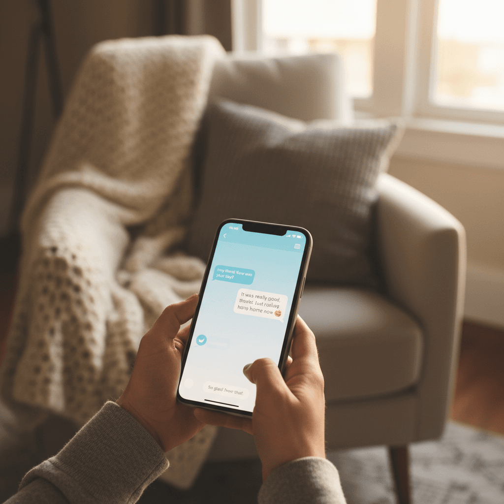 가족의 마음 놓임